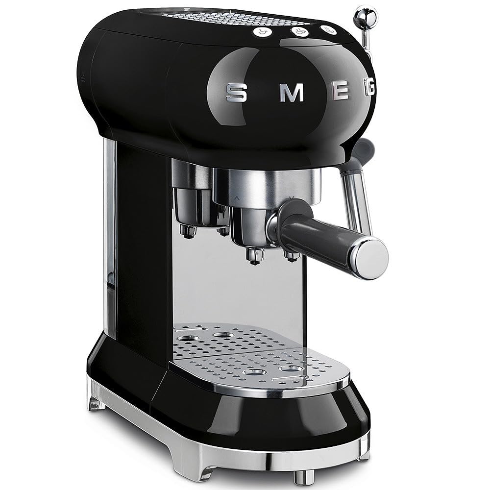 Amazon | Smeg ECF01BLEUマシン à café セミオートマチックマシン à