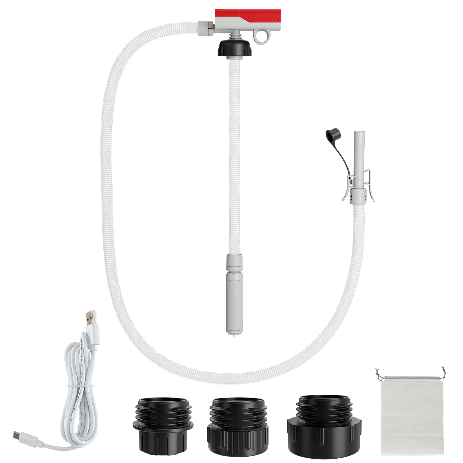 SOARS Pompe de Transfert Carburant, Capteur d'Arrêt Automatique (14 LPM)