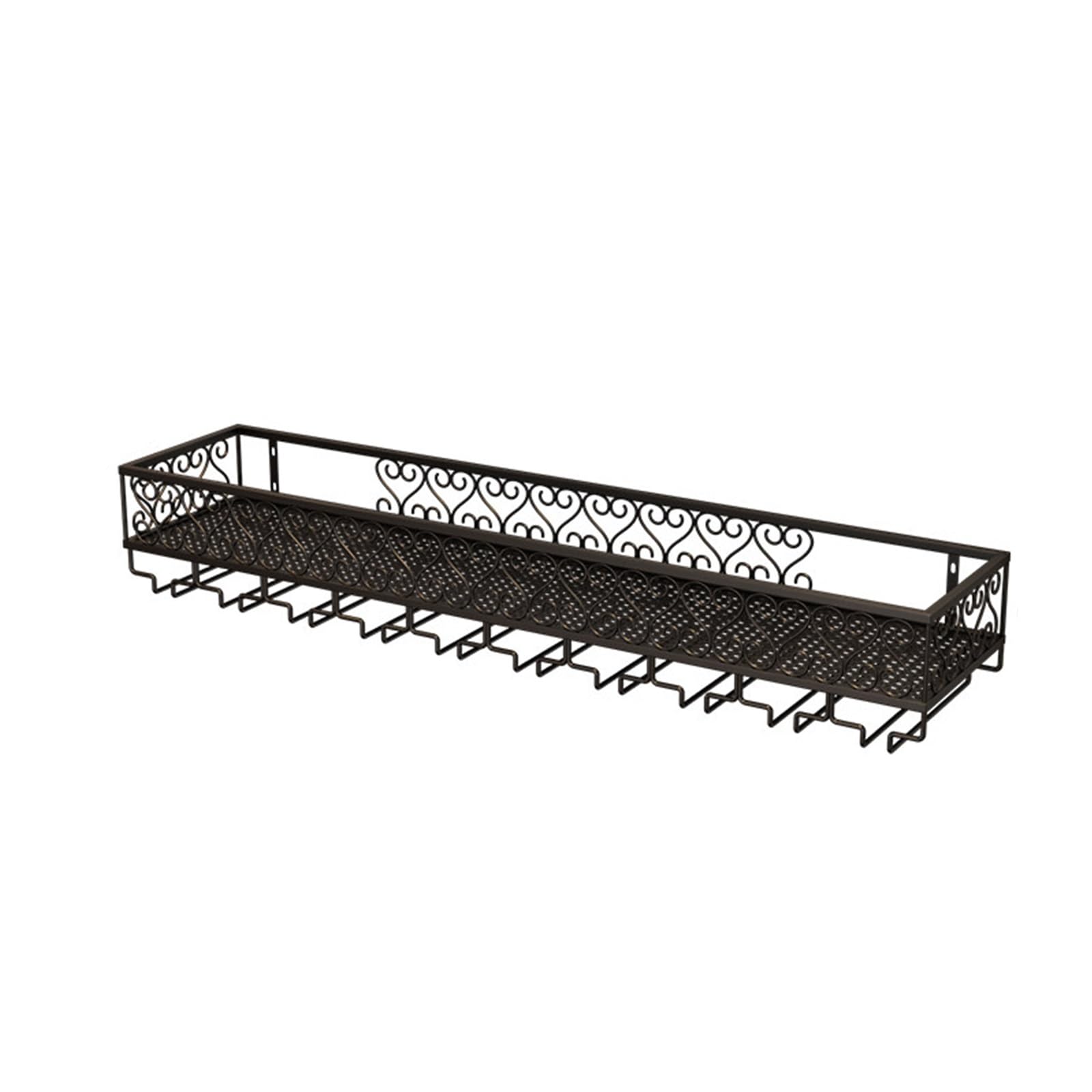 YXLLGS Wall Mounted Wine Rack, Hanging Stem Glass Holder