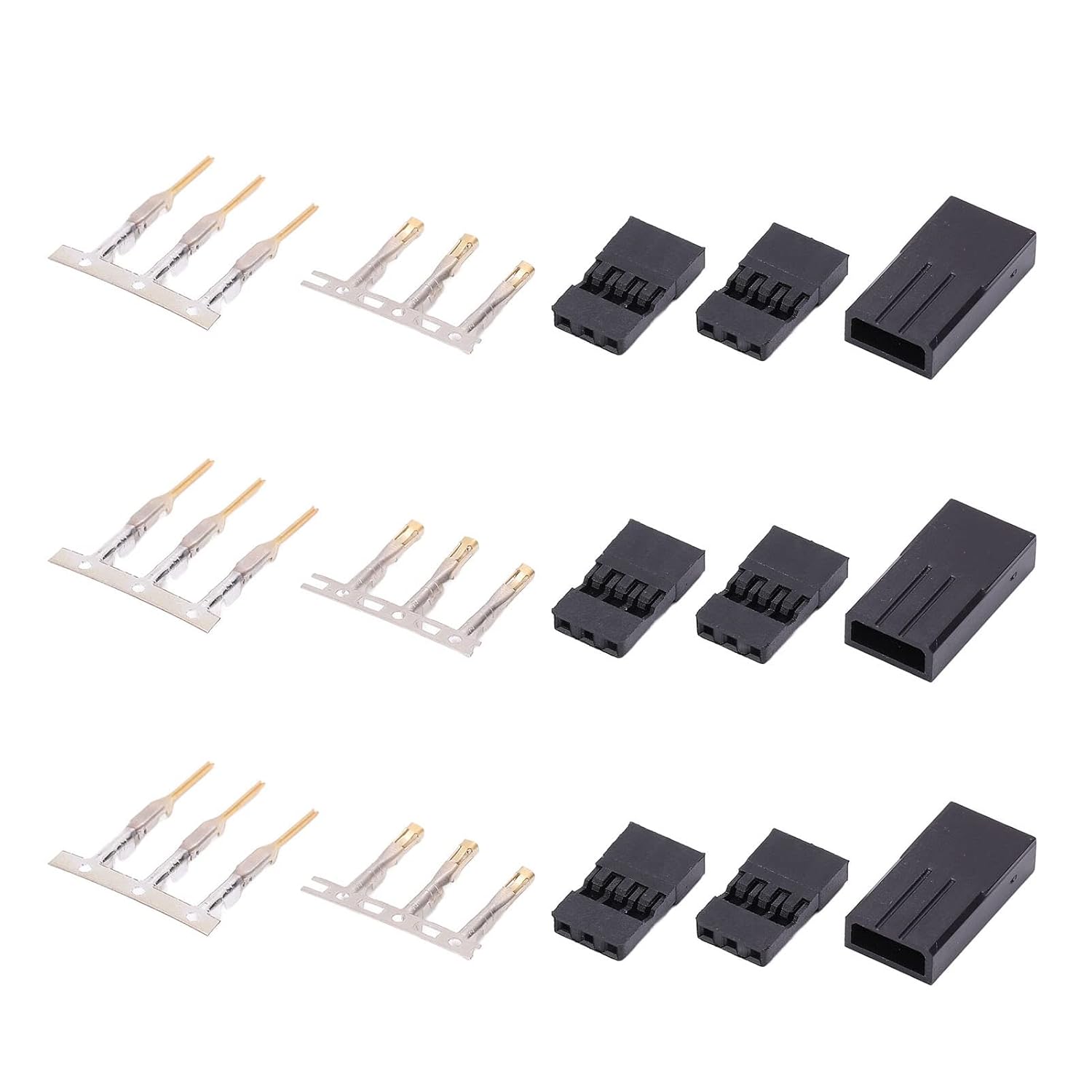 Male to Female Connector Crimp Kit Integrated Servo Connector Kit for