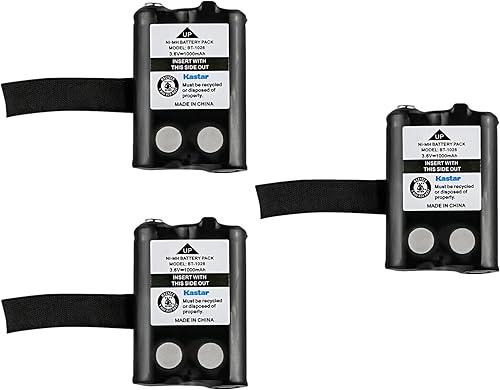 Miniatura 6 de Kastar Paquete de 1 batería BT-1028 compatible con Uniden BT-1028 58037235E, Uniden GMR3040-3CK GMR3040-2CK GMR2638-2CK 2-Way Walkie-Talkie