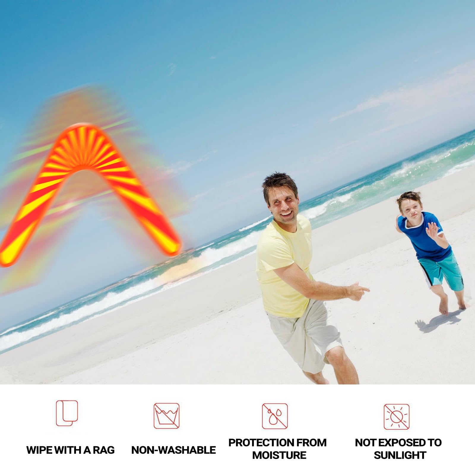 Boomerang Niños Juguete Volador Deportes al Aire Libre