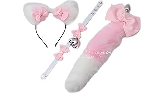 Sexy Petplay Collar with Anal Plug for Kinky Women