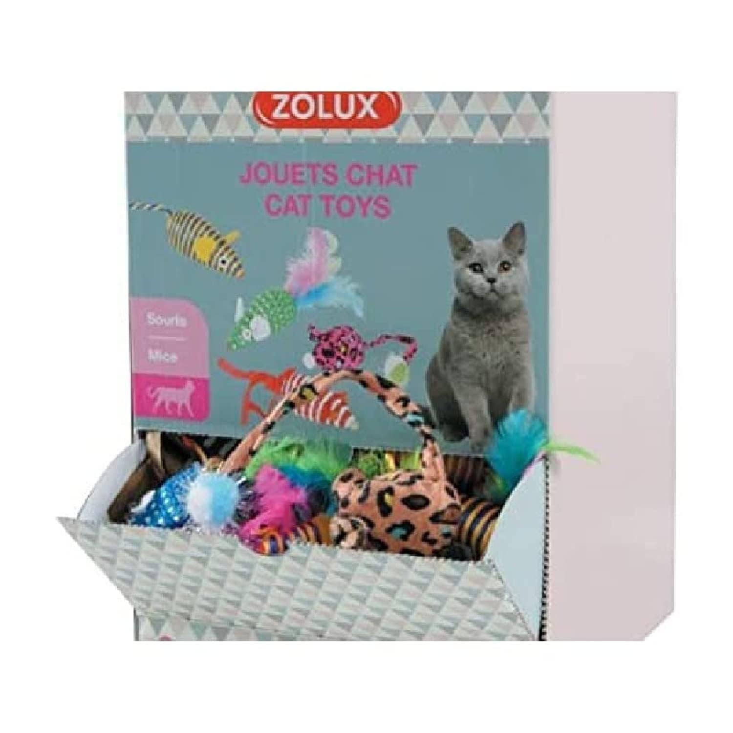 Materiel Zolux - Juguete para Gato, diseño de ratón