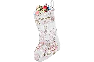 Crown Princess Ballerina Christmas Stocking