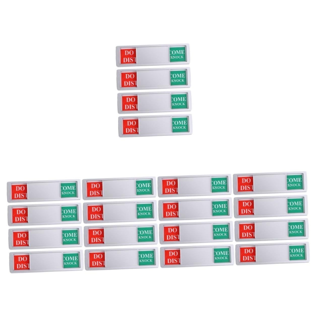 OSALADI 5 Series Señales De Identificación Cartel De No Molestar Para Colgar En La Puerta Magnético Tablón De Anuncios Magnetic Board Tablero De La Puerta Señal De No Molestar 4 Piezas X 5