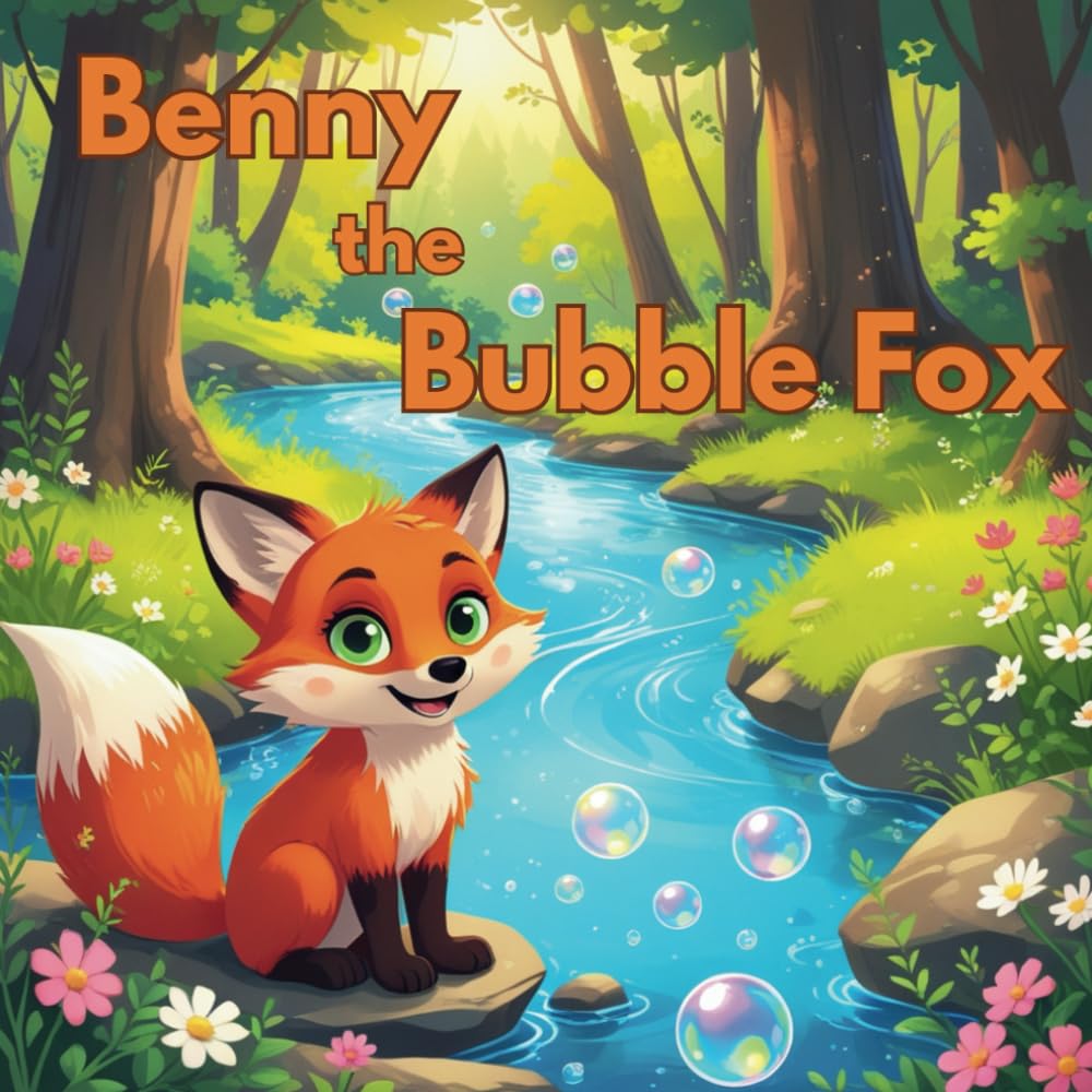Benny the Bubble Fox: A Bedtime Story Book About Forest Animals, Letting Go, and the Magic of Bubbles
