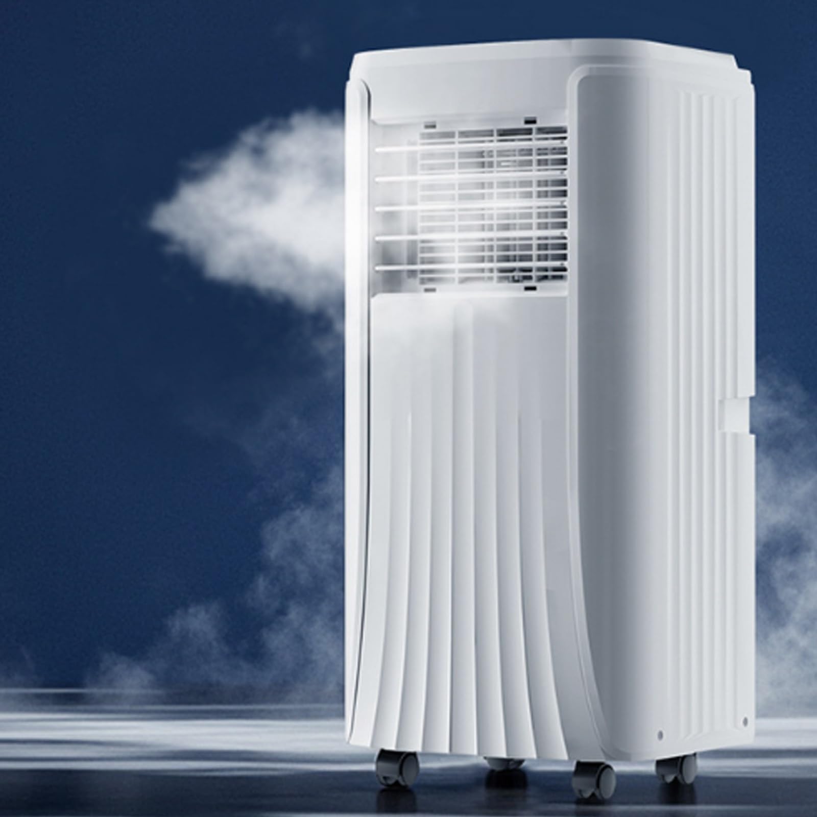3-in-1 Portable Air Conditioner, 9000 BTU Air Cooler with Digital Display, 24H Timer Remote Control, Quiet Dehumidifier Fan for Bedroom Dorm RV Office