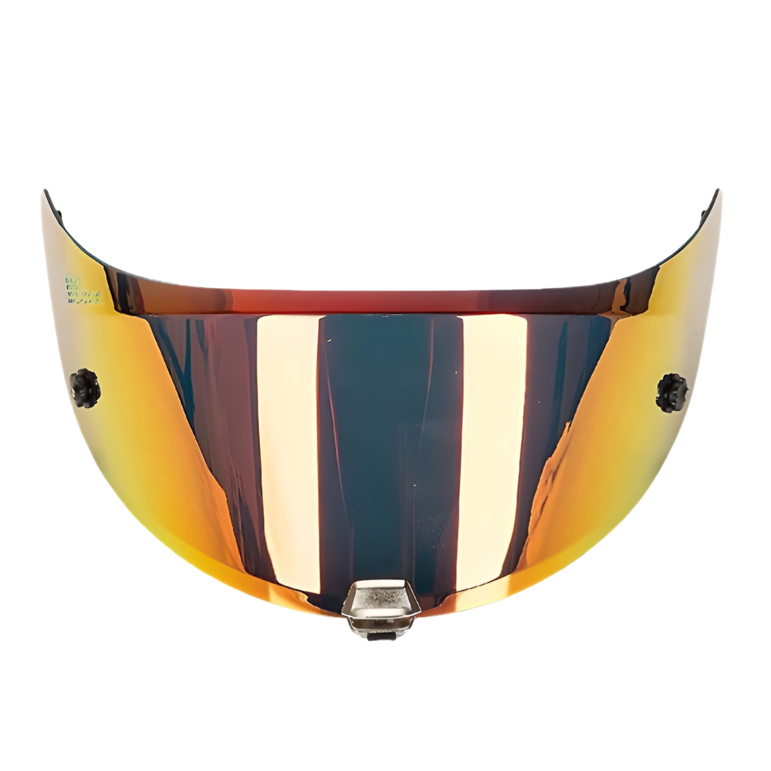 Guajiro - Visiera Casco Compatibile con HJC HJ26 - RPHA11 - HJC RPHA70 - (CARBON) | Schermo Casco con supporto Pinlock Antifog e sistema Tear-off | Policarbonato di Alta Qualità (Rosso)