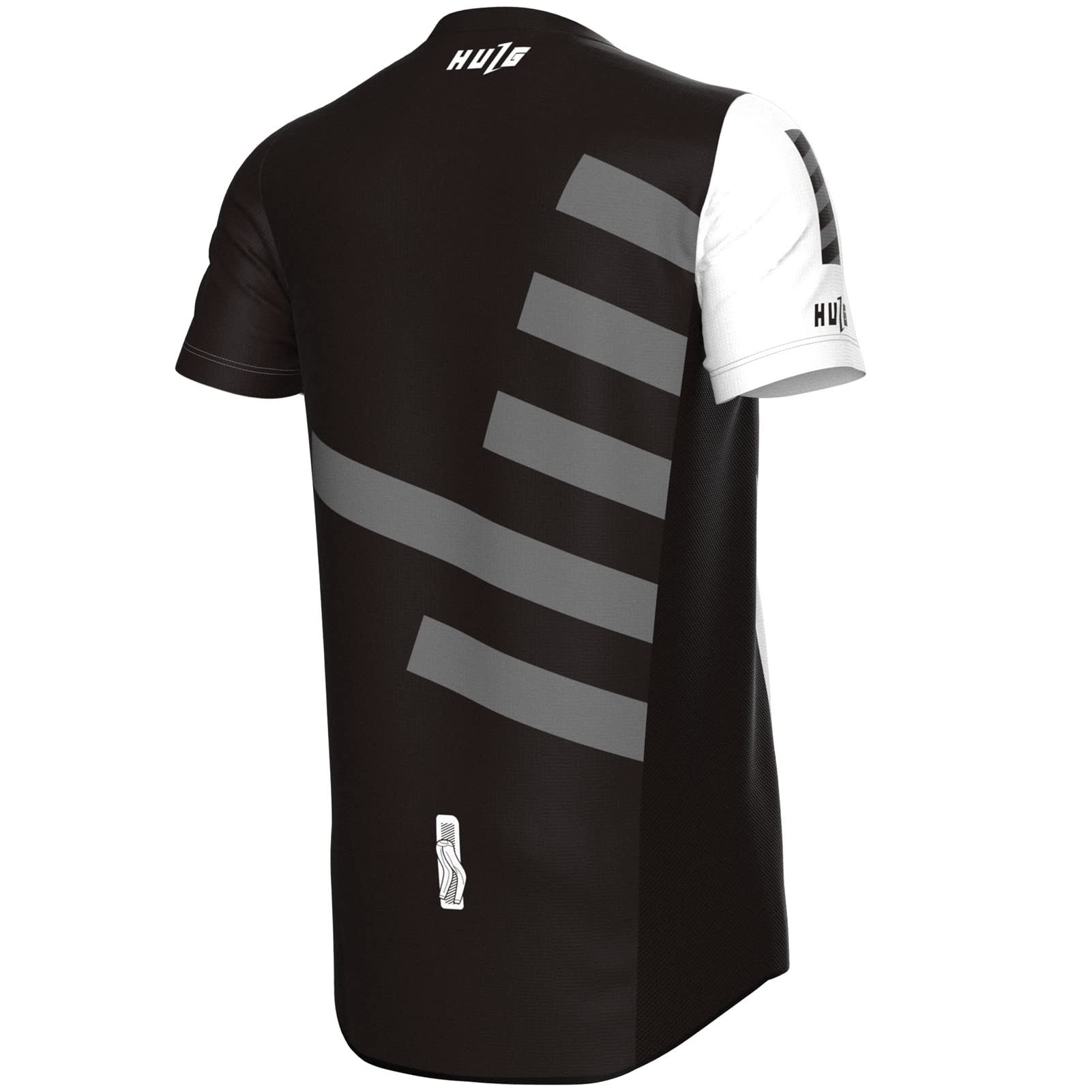 Maillot VTT à Manches Courtes pour Hommes, Maillot De Descente, Vêtements De Vélo pour Hommes Vêtements De Cyclisme/Motocross Chemise De Vélo De Montagne VTT BMX