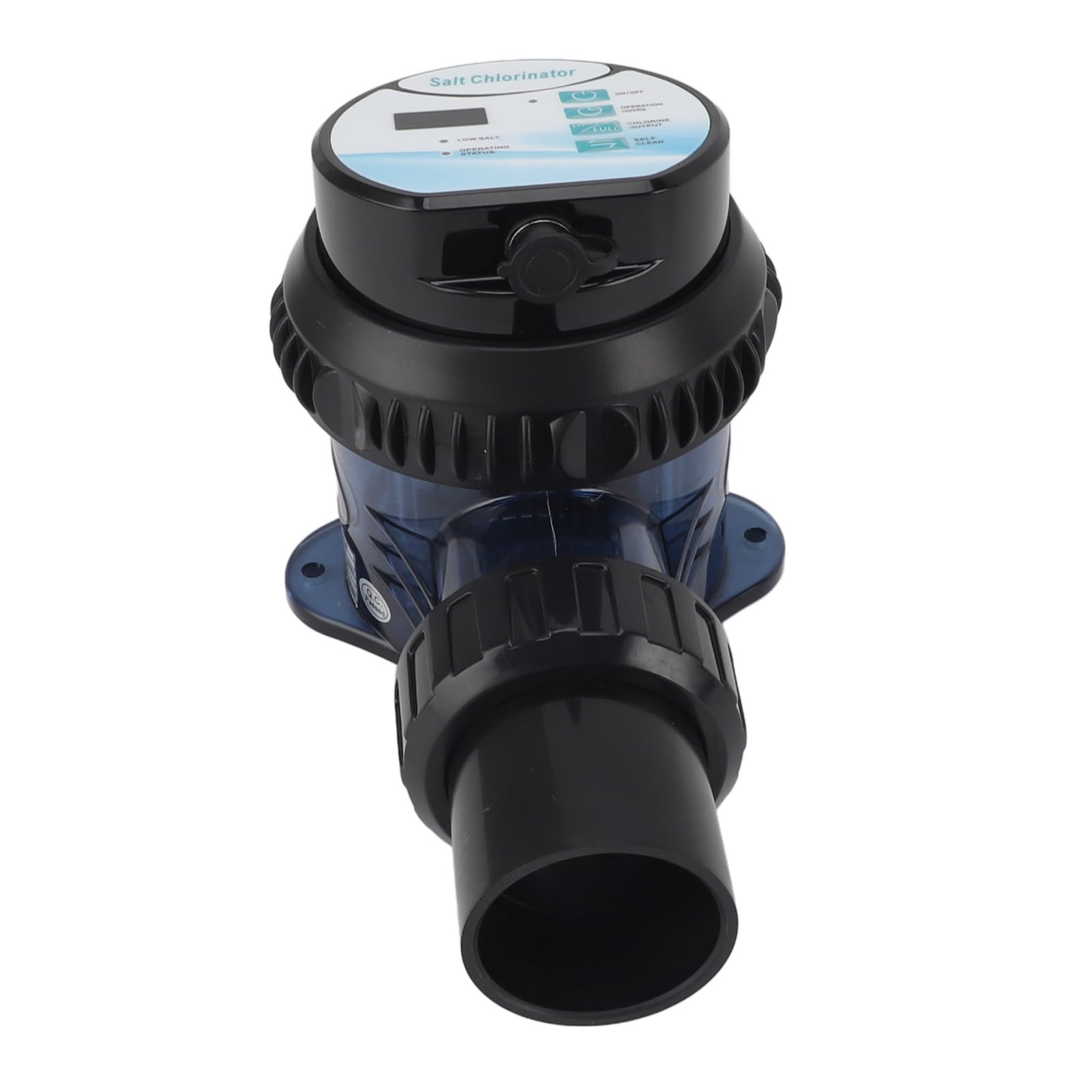Máquina de Cloro Salino, Protección de Flujo de Placa Desmontable, Clorador de Agua Salada DC24V para Piscina (ECR10)