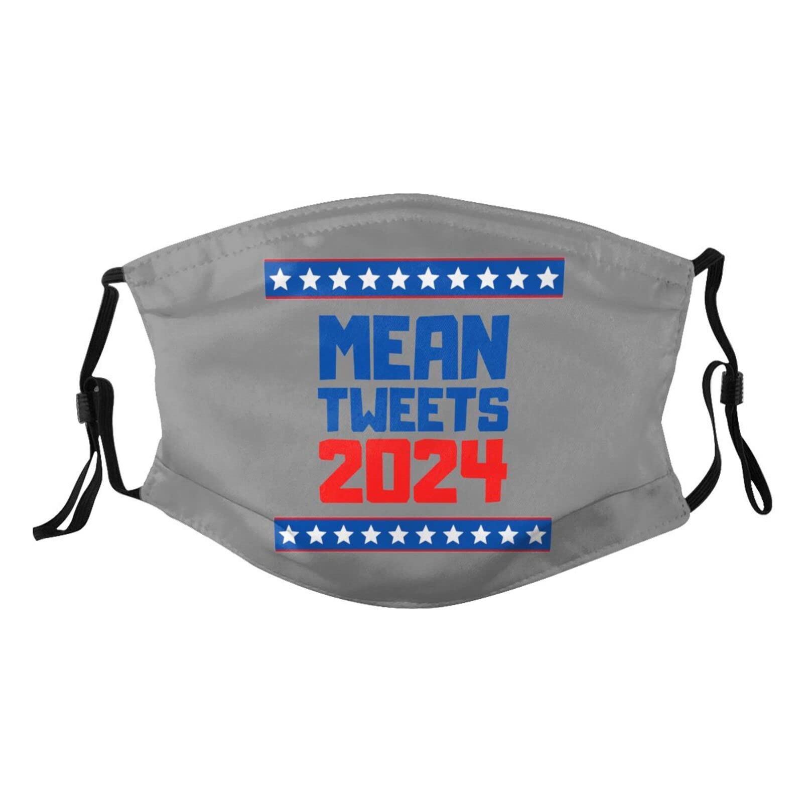 Mean Tweets 2024 Mask Protect Respiratory System Breathe with Peace of Mind Black