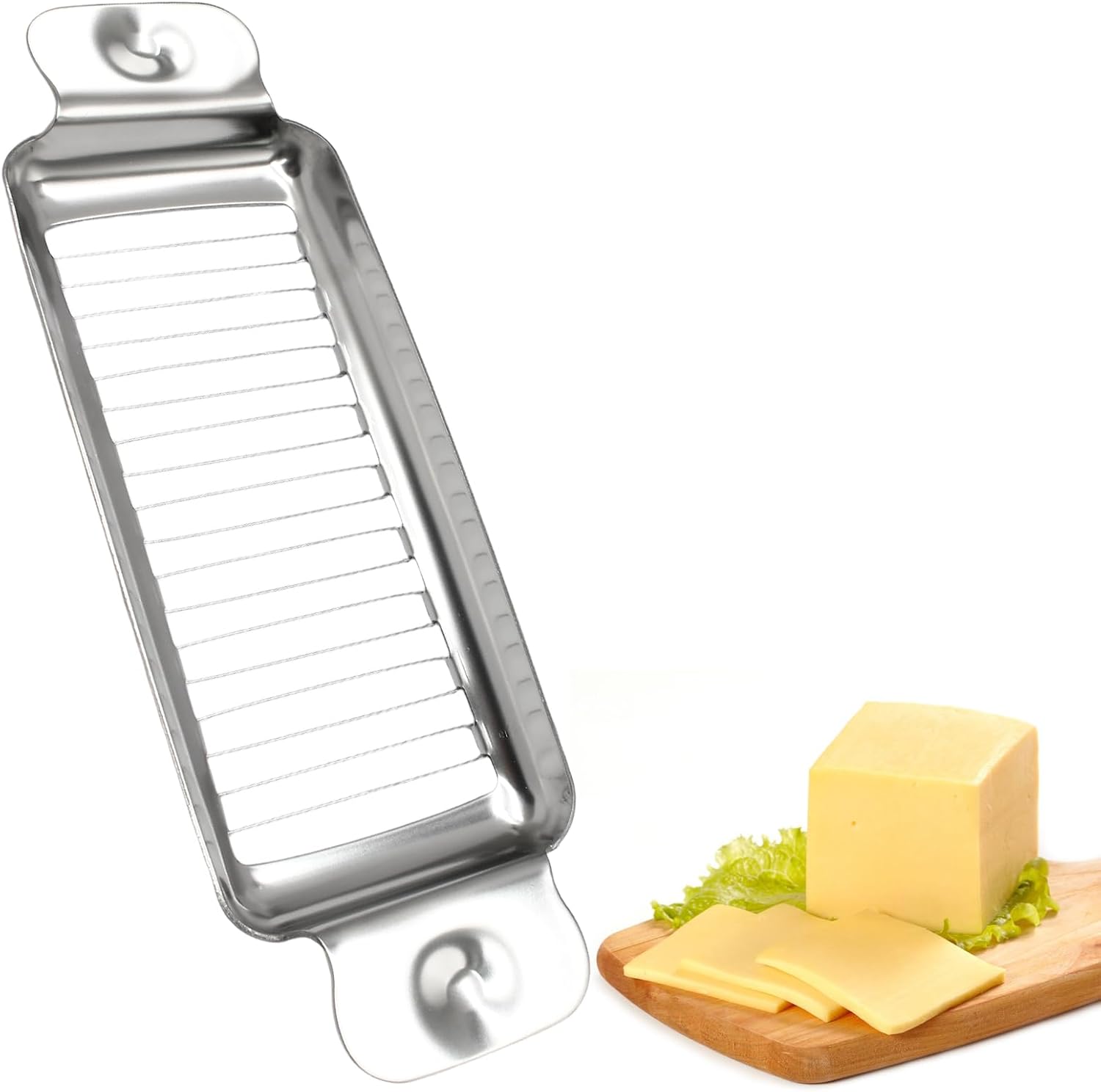 Butter & Cheese Slicer, 1 Pack, Stainless Steel