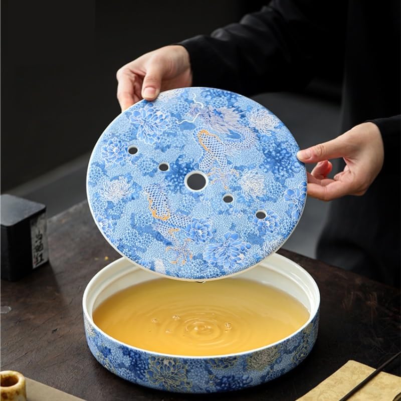 Plateaux décoratifs service à thé Kung Fu avec stockage d'eau