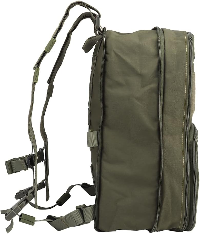 WoSporT Tactical MOLLE Flatpack D3 Backpack Expansible Hydration Carrier Softback for Chest Rig Airsoft Vest