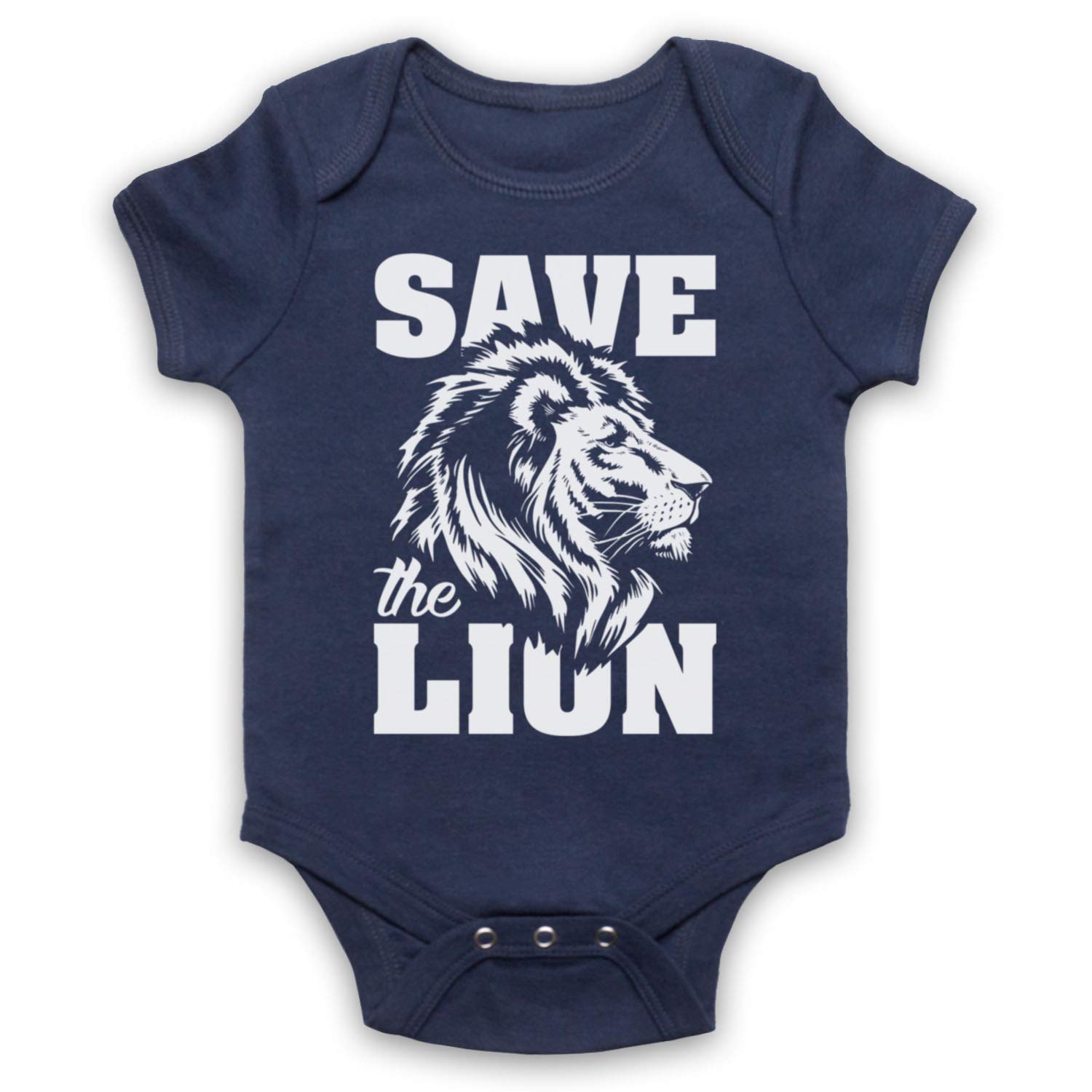 Bébé barboteuse Save The Lion idée cadeau de naissance éthique