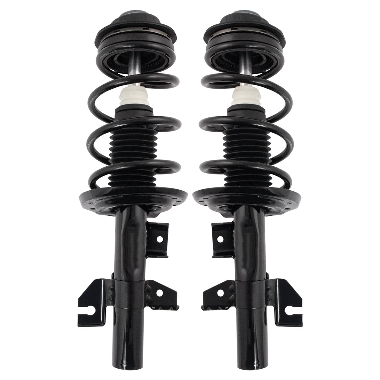 TRQ Front Strut and Spring Assembly Set 2 Piece Compatible with 2013-2016 Dodge Dart