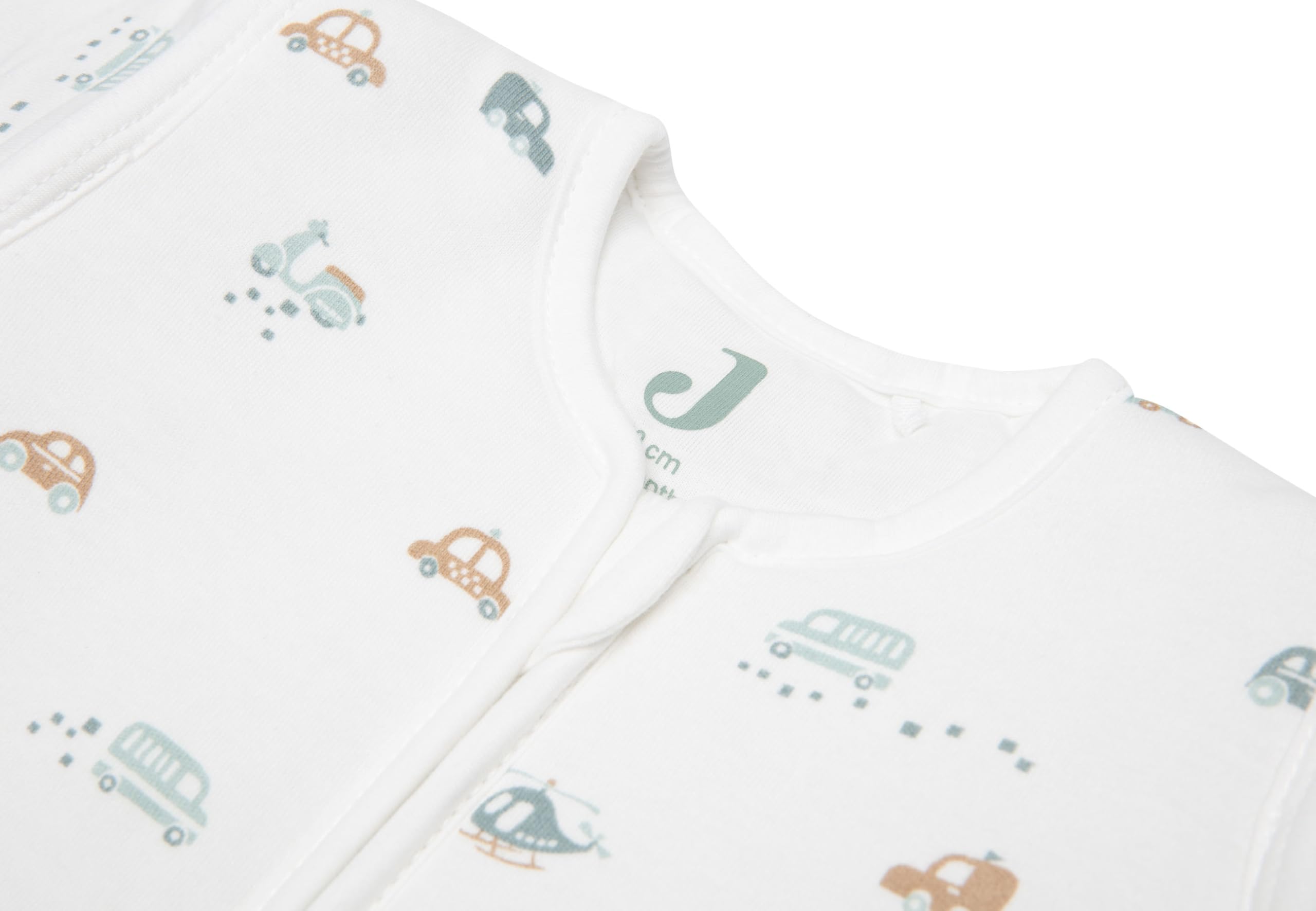 Jollein Baby Sleeping Bag, 70 cm, Cotton, 2.5 to 3.5 TOG, Detachable Sleeves, Oeko-TEX Certified, Baby Sleeping Bag - Image 4