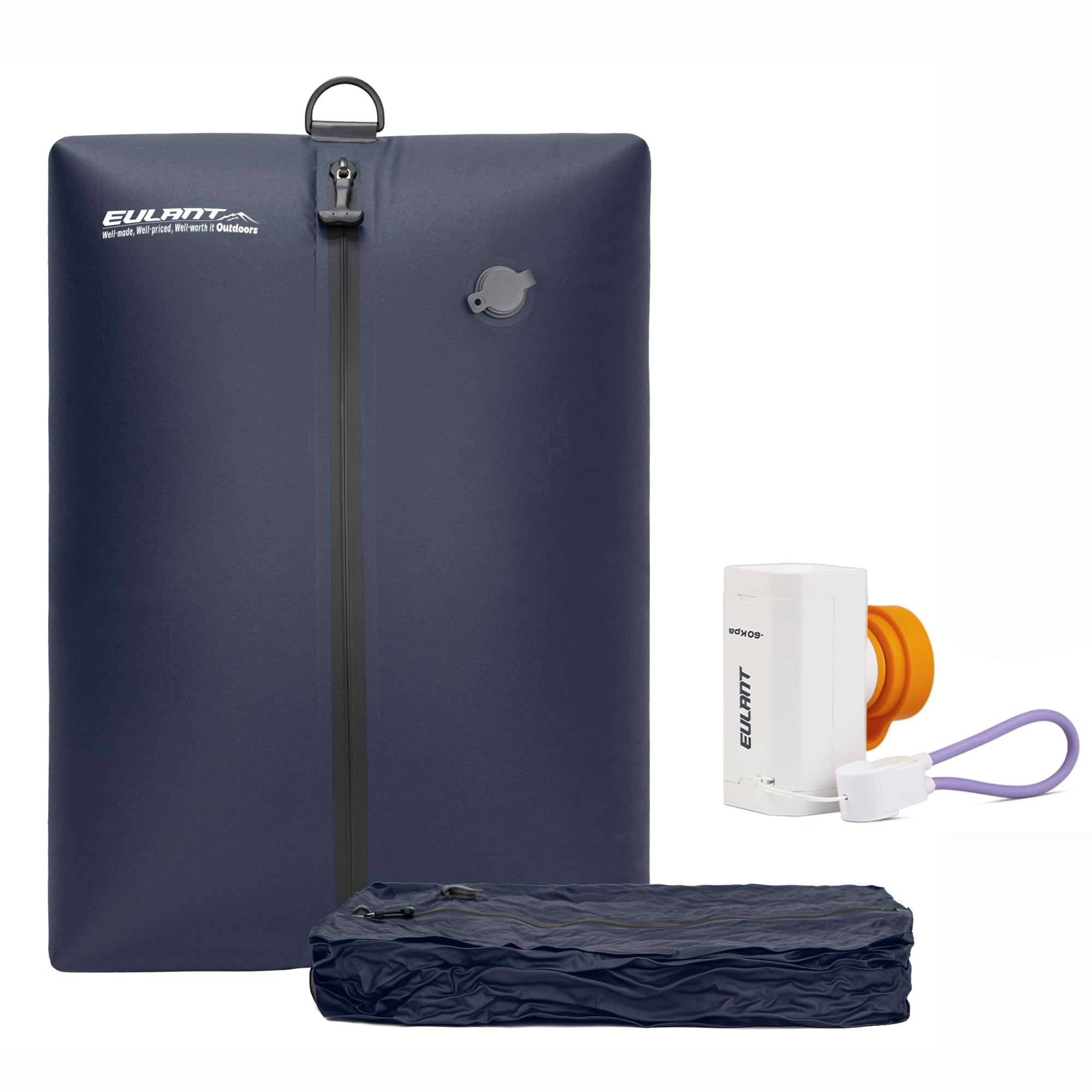 Bolsas de vacío de viaje de TPU 38L EULANT con bomba manual para equipaje