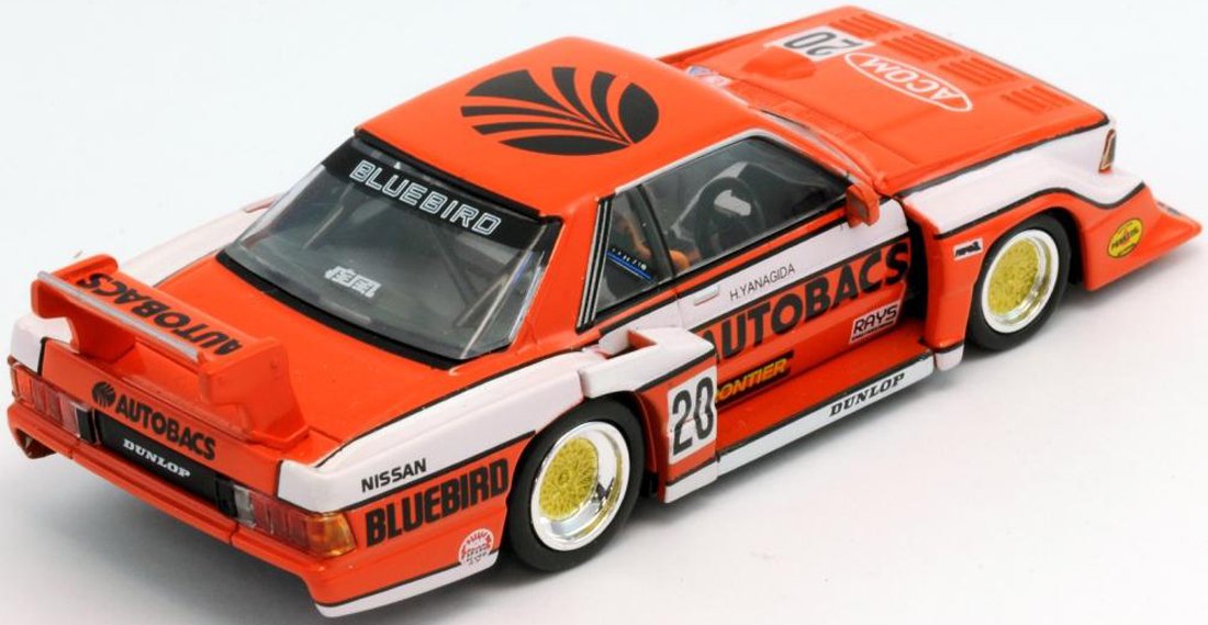 【美品】1/64トミーテック 日産 ブルーバード スーパーシルエット 1982 コカ・コーラ ブルーバード スーパーシルエット 82年（赤