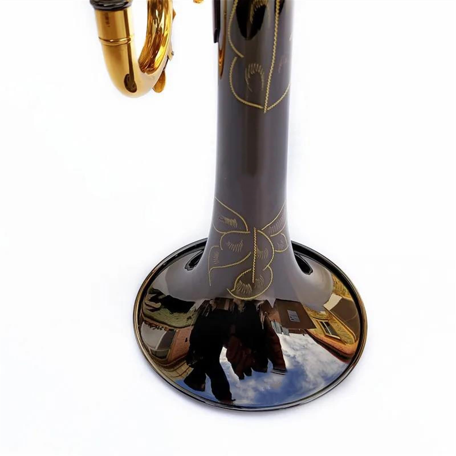 Tromba Tromba In Sib Sib Strumenti Musicali Tromba Professionali In Ottone Placcato Nichel Nero Con Custodia In Pelle