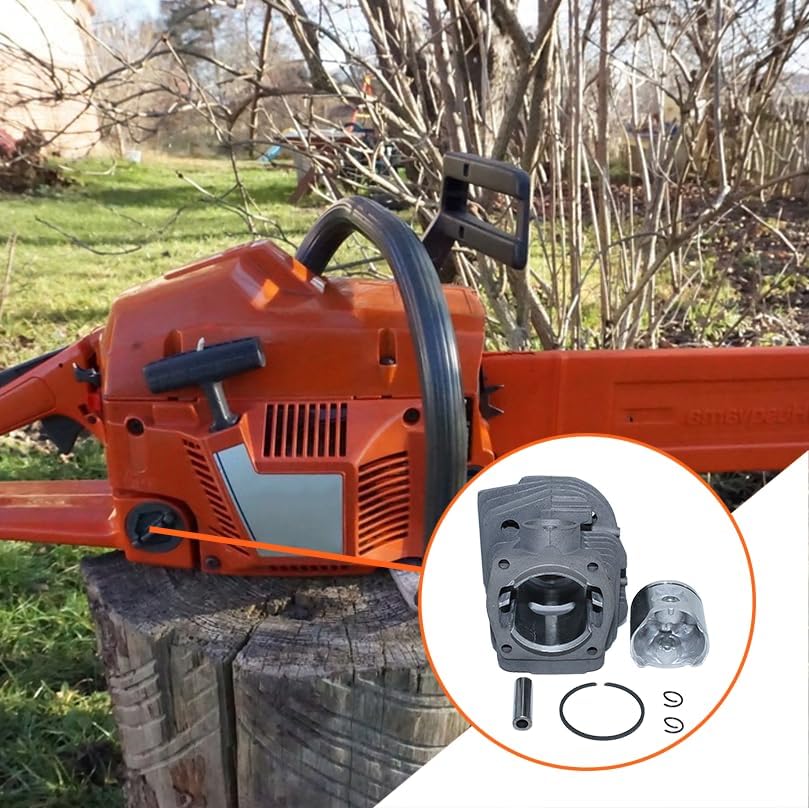 Miniatura 6 de para Husqvarna 340 345 346XP 350 351 353 para motosierras, kit de pistón de cilindro de 1.732 in, 503869971, 503 89 44-01, 503 86 25-01