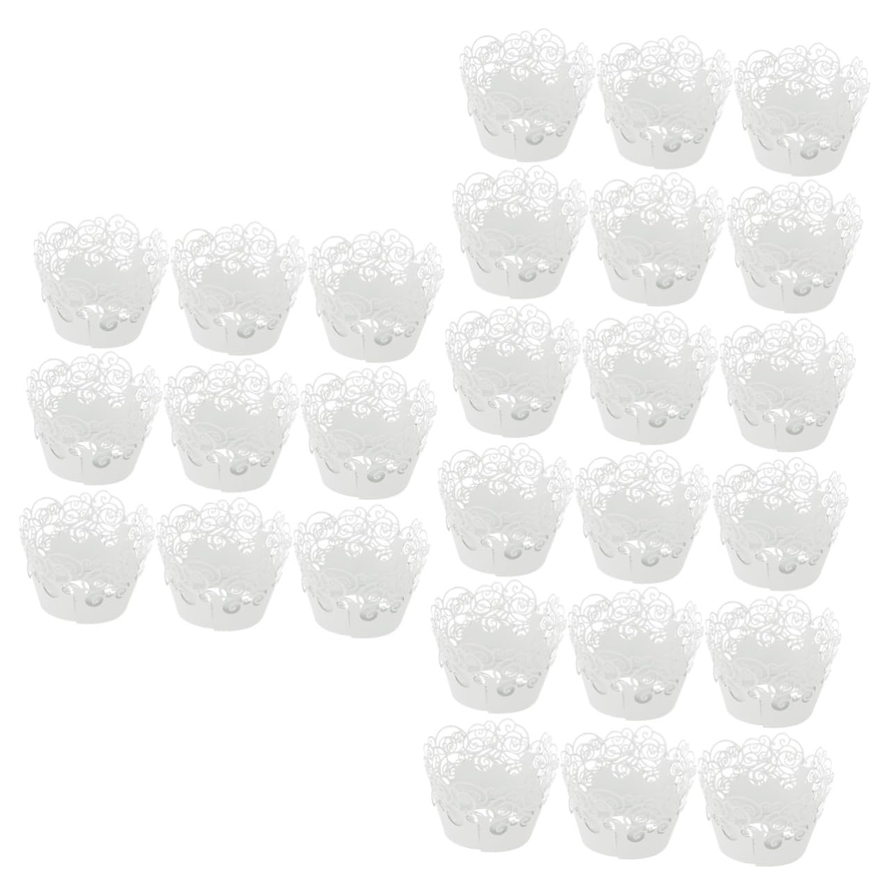 Alipis 180pezzi Fodere Per Resistente Temperature Per Matrimoni e Compleanno Decorazioni Per e Muffin