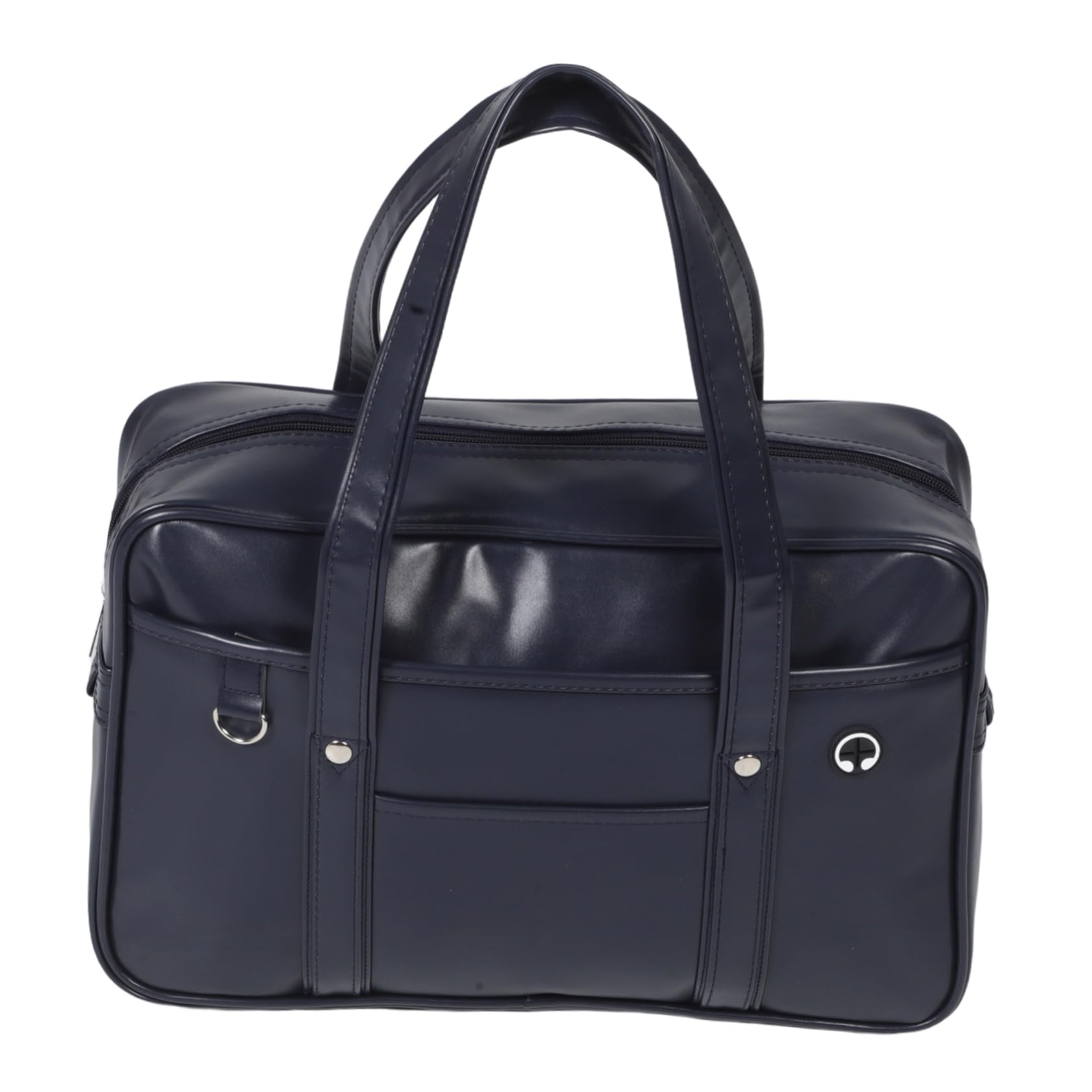 Healvian Borsa Per Laptop in Pu Borsa Tracolla Singola Di Capacità Leggera Con Per Auricolari Per Lavoro e Università