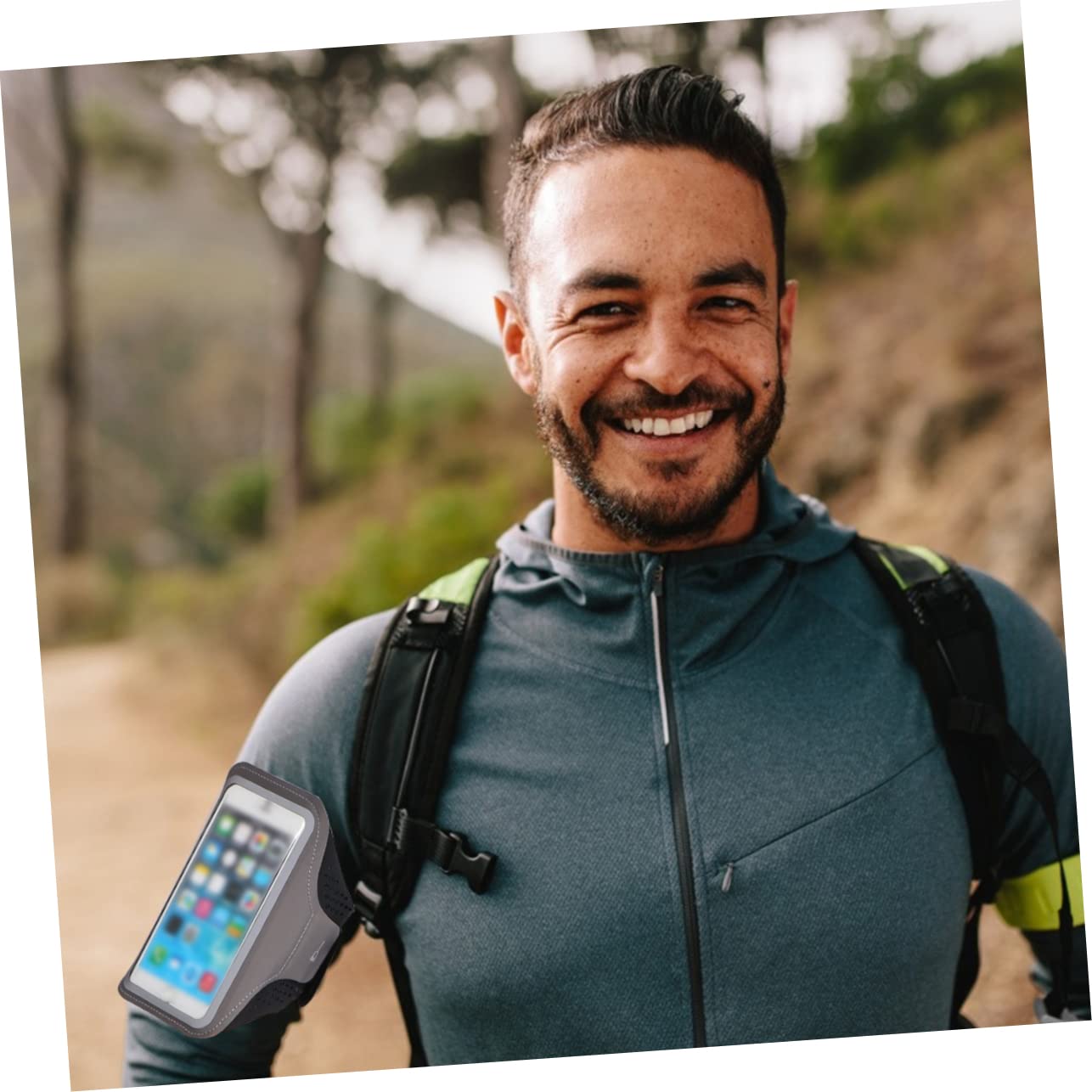 Uonlytech 3piezas Deportivo para Teléfono Móvil Soporte para Correr y Actividades Al Aire