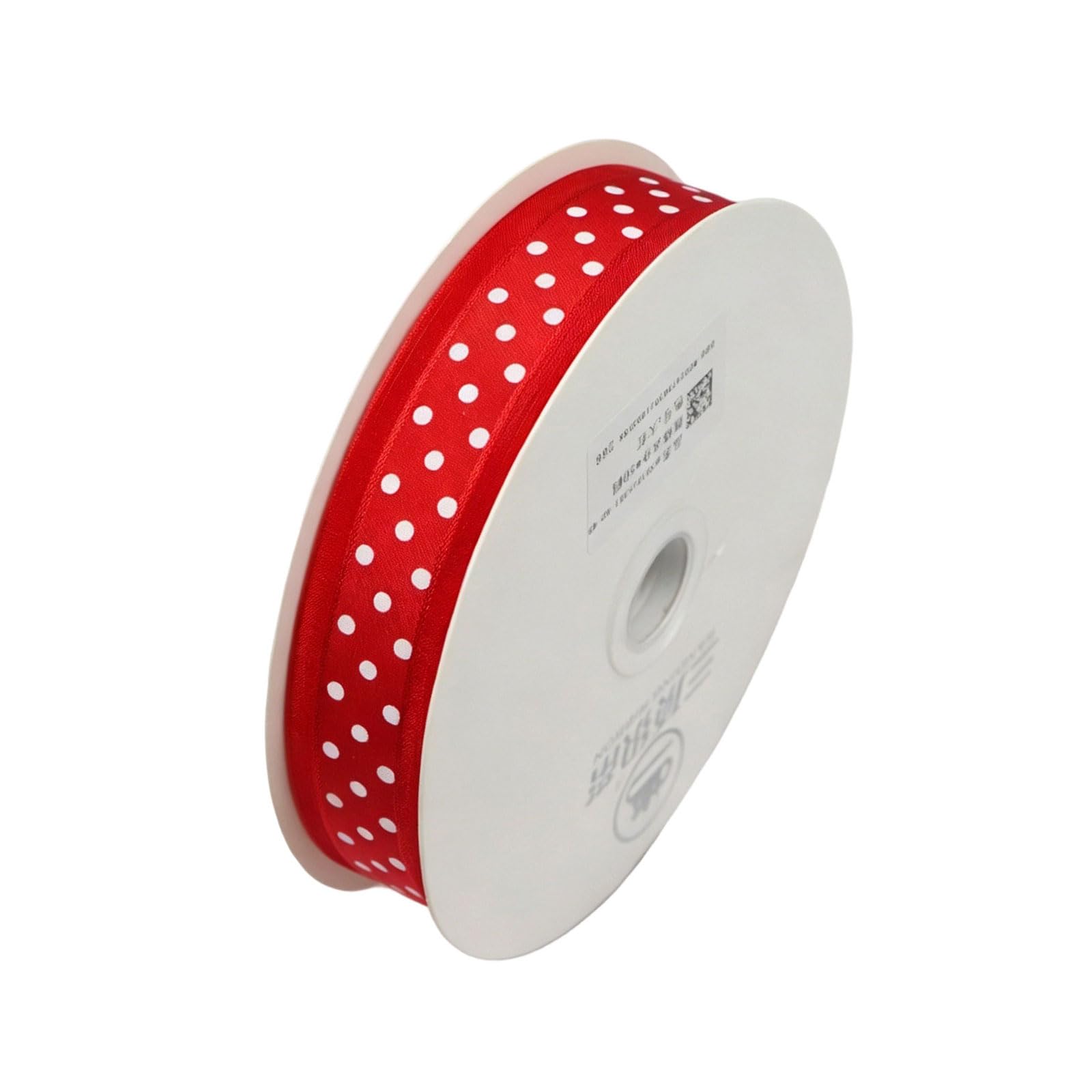 LXJLXD Delicate Colorful Round Dot Ribbon Perfect for Making Bows Gift Wrapping Tool Event Styling Accessories Celebratory Party Ribbon
