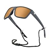 TOREGE Mens Women Sunglasses Polarized Sports UV Protection Wraparound Lightweight Sunglasses for Fishing Golfing NAUTILUS