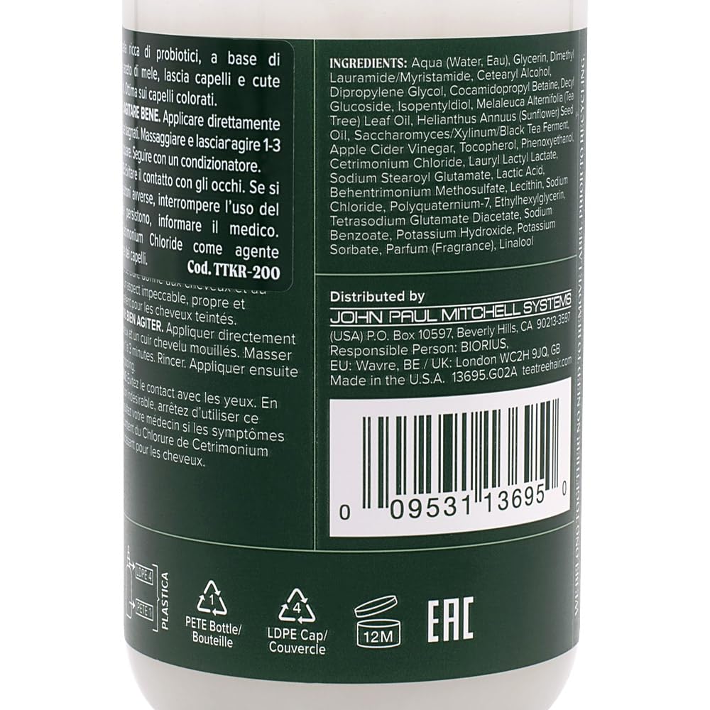 Paul Mitchell Tea Tree Special Detox Kombucha Rinse 200ml