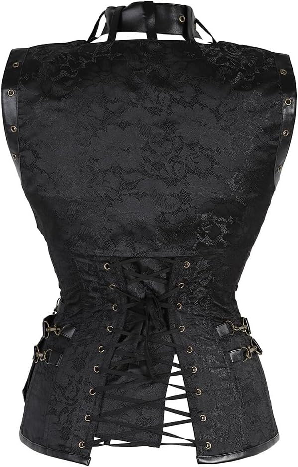 Steampunk Corsets for Women Overbust Punk Gothique Plus Size Halloween - Image 5