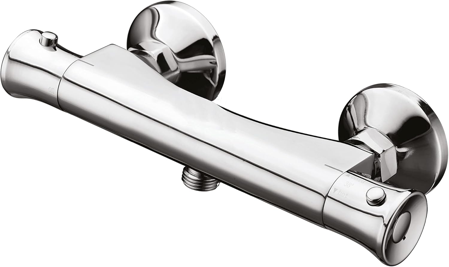 Fitz Taverny Exposed Thermostatic Shower Bar Mixer Valve