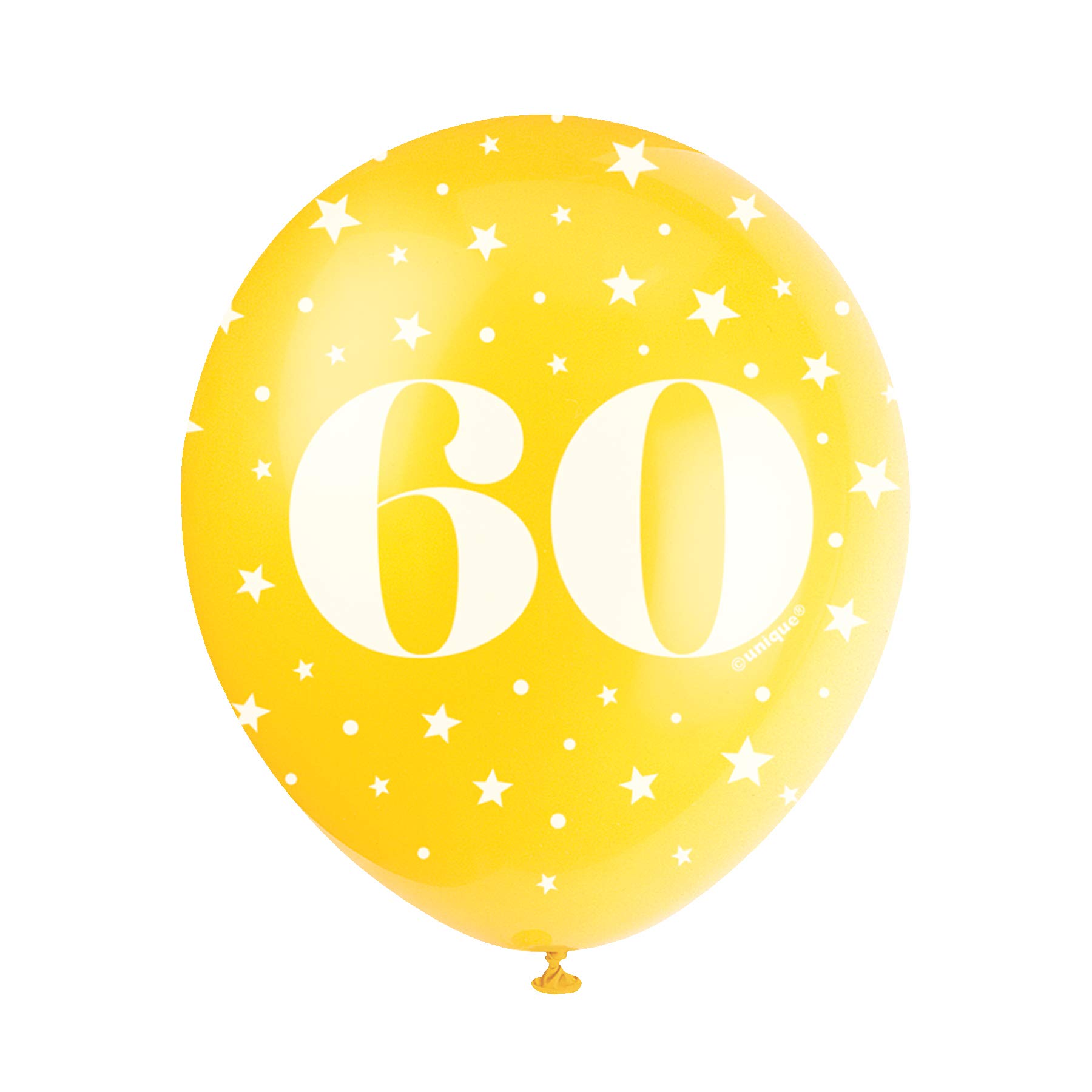 50Pz Palloncini in Lattice 40cm Giallo Macaron - Smart Print