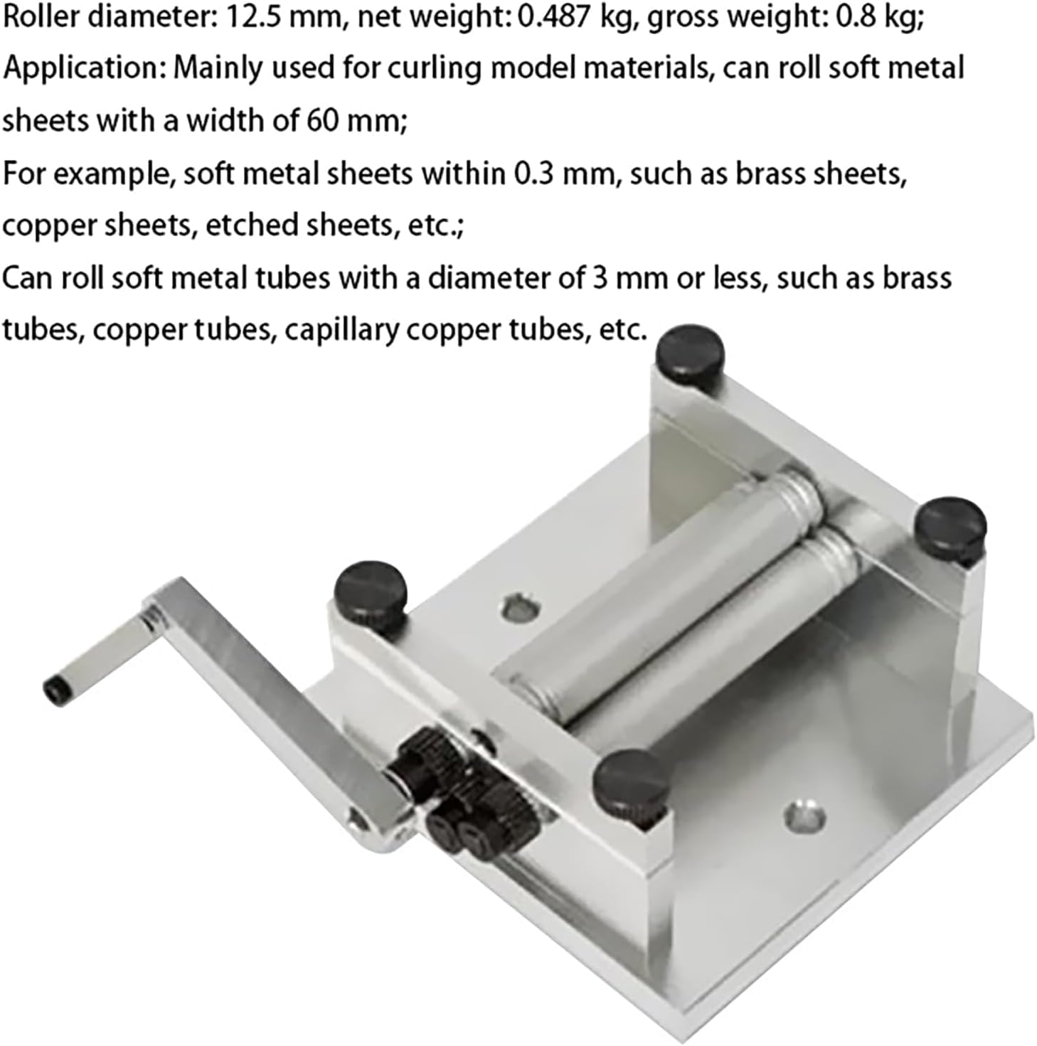 Piegatubi manuale per tubi in rame morbido e alluminio, strumento di piegatura manuale per idraulici, HVAC e refrigerazione, curve lisce e senza pieghe
