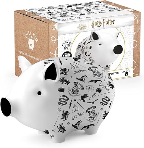 Tilly Pig Hucha de cerámica para niños, el mundo mágico de Harry Potter