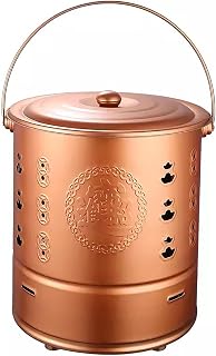 Burn Barrels for Outside for Burning Trash, Garden Burn Barrel, Stainless Burn Vage, Perfect for Burning Leaves, Weeds, Rubbish Dumps and Waste Paper Scrap (Size : 12.5in/32cm)