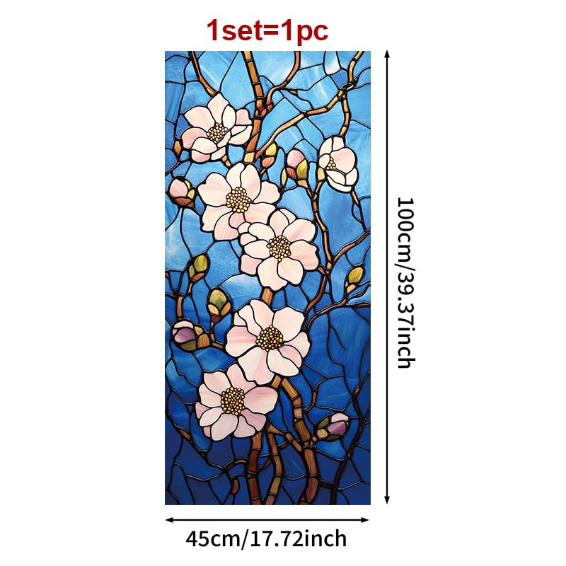 Película decorativa para ventana privacidad 18x40 pulgadas miniatura 3