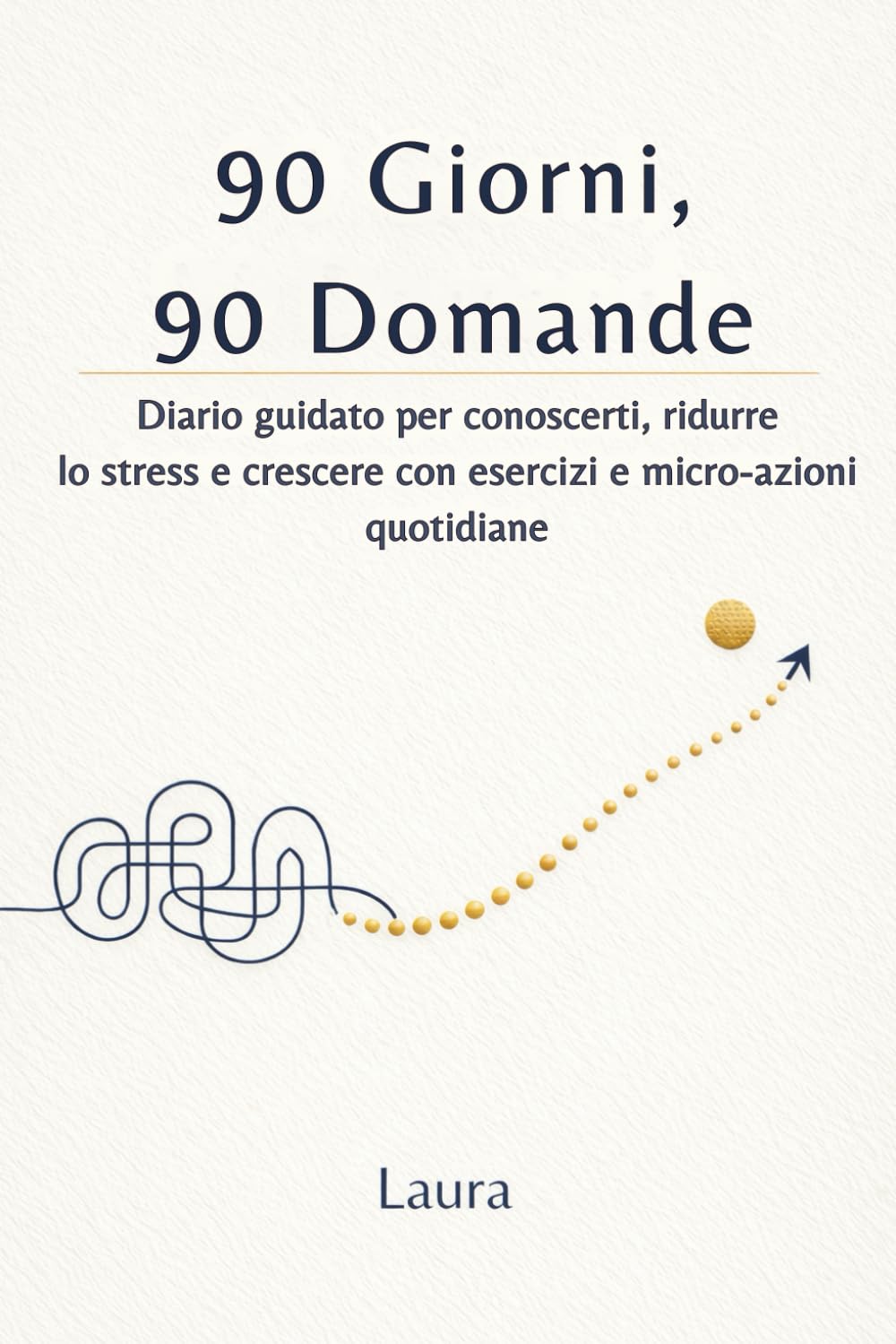 90 Giorni, 90 Domande: Diario guidato per conoscerti, ridurre lo stress e crescere con esercizi e micro-azioni quotidiane