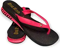 Chinelo Feminino Com Salto DuRio Air Para Esporão Fascite Plantar Ortopédico Vegano