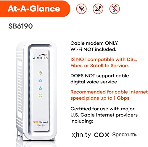 Miniatura 5 de ARRIS SURFboard DOCSIS 2, Blanco