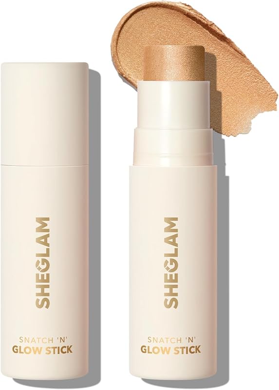 Cream Highlighter Stick Long Lasting Brightening Non-Caking Highlighter Makeup - Tea Cake