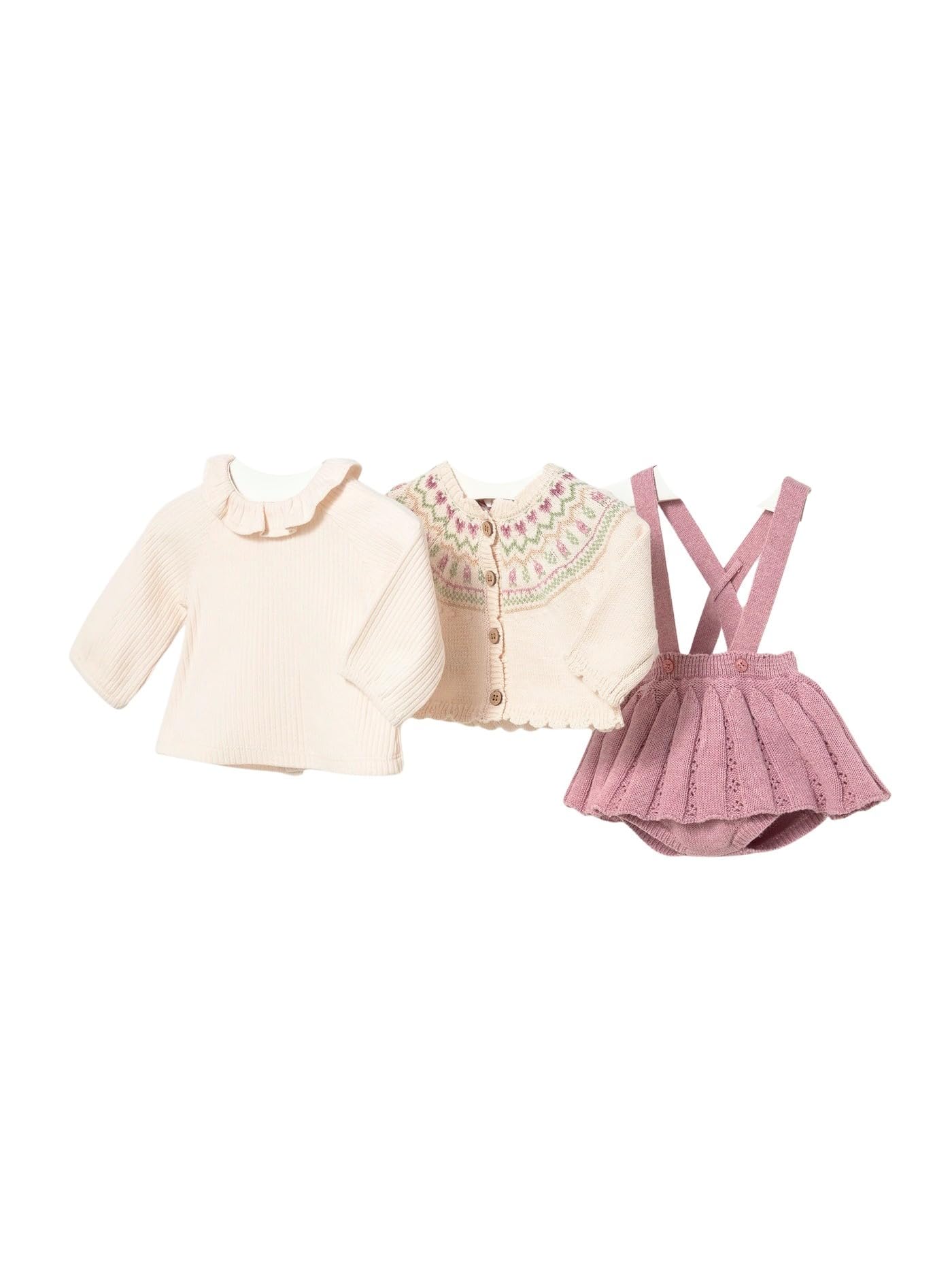 Mayoral Compl. Gonna Tricot per Bimba Malva vig