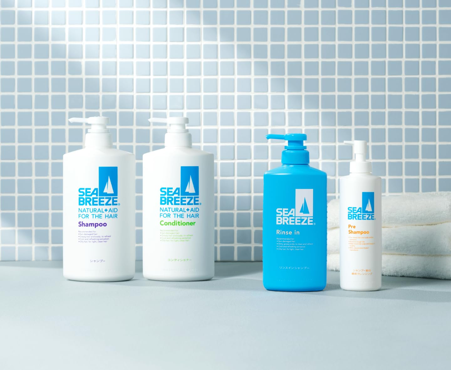 Amazon.co.jp: Sea Breeze Rinse in Shampoo Refill, 11.2 fl oz (330