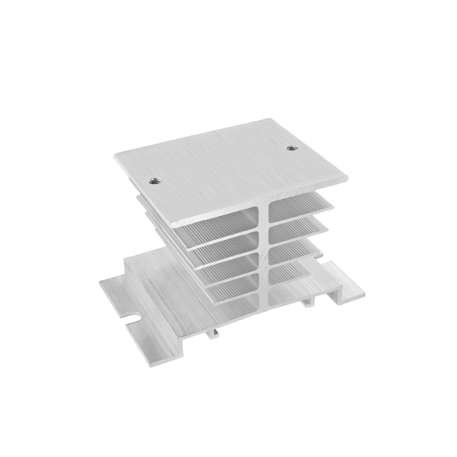 Relais à semi-conducteurs SSR DC AC 10DA 25DA 40DA entrée 3-32VDC sortie 24-380VAC avec radiateur