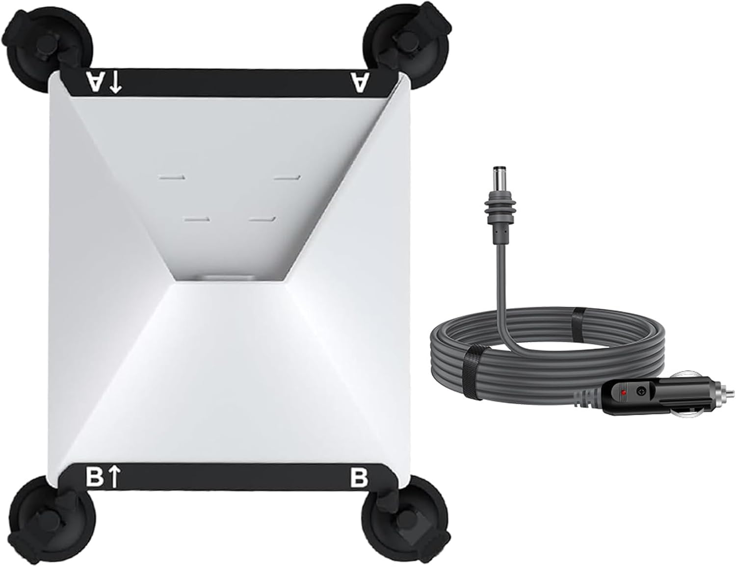 Starlink Mini Suction Cup Mount kit, Strong Suction Design for Car Windows & Sunroofs, Stable Satellite Signal for RVs, Boats and Road Trips