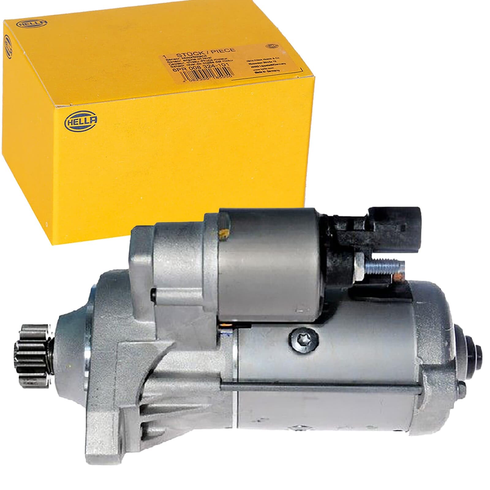 Motor de arranque HELLA 12V 2kW para solucionar fallos de encendido en el coche Ateca o Q3 6