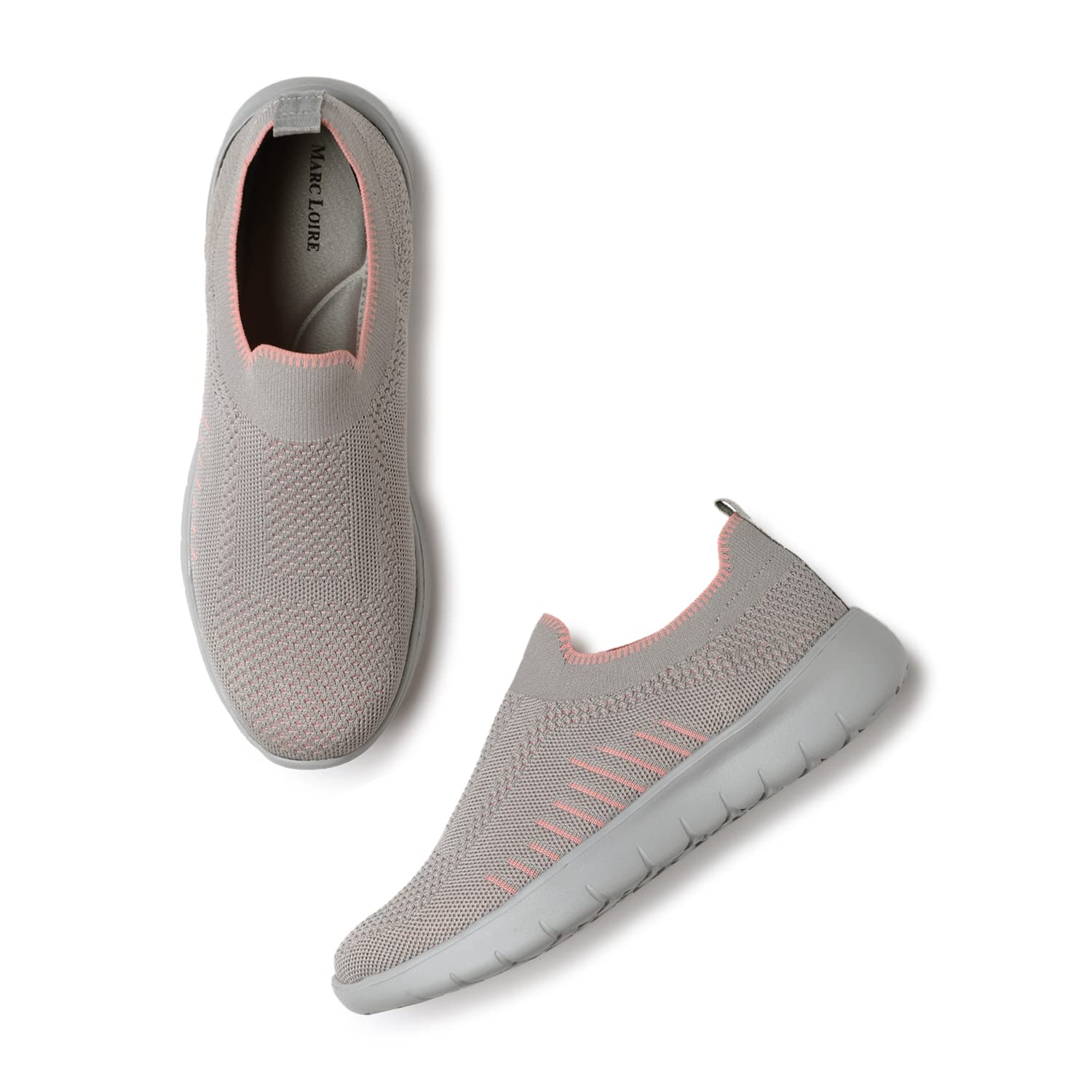 See full amazon price history chart for Marc Loire Women’s Lightweight Athleisure Slip-on Sneakers Casual, Athletics Sports Shoes for Walking (Grey, Numeric_6) Marc Loire Women’s Lightweight Athleisure Slip-on Sneakers Casual, Athletics Sports Shoes for Walking (Grey, Numeric_6) (B0C3DJDR9J) Amazon Price History, Amazon Price Tracker