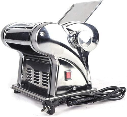 Miniatura 4 de Máquina eléctrica de pasta con 2 cuchillas, grosor ajustable, 6 velocidades, masa de masa, fideos, máquina para hacer pasta para cocina del hogar,
